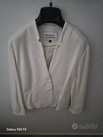 Giacca donna Galeries Lafayette bianca taglia 40