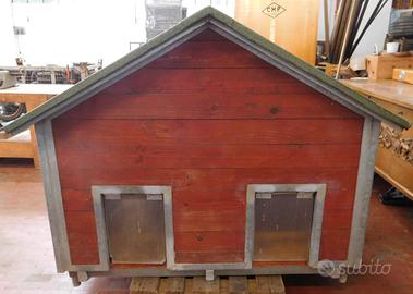 cuccia doppia da esterno per cani