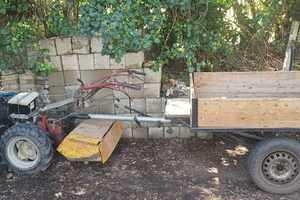 Motocoltivatore 14cv, motore Lombardini e accessor