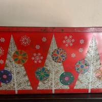 Scatola vintage natalizia