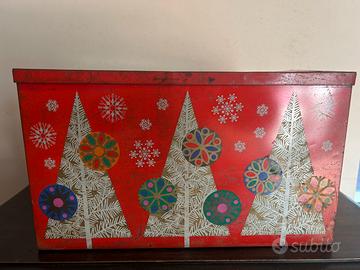 Scatola vintage natalizia