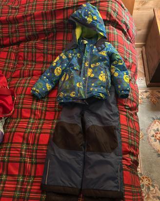 Tuta sci ICEPEAK-Giacca +salopette - tg104- 3/4 a.