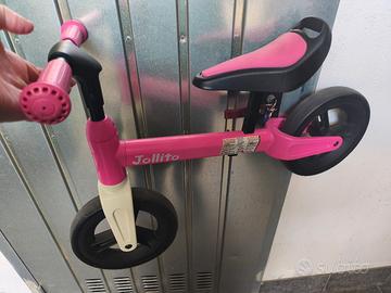 Bicicletta senza pedali bimba 9"