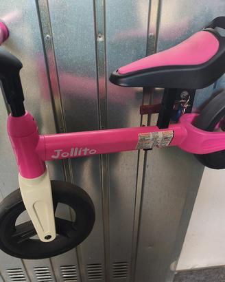 Bicicletta senza pedali bimba 9"
