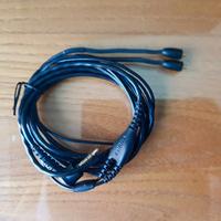Cavo audio difettoso Shure per auricolari