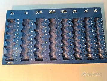 contenitore per monete Euro