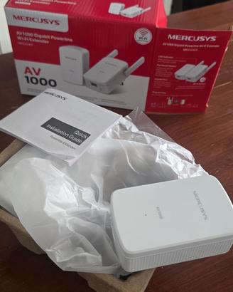 MERCUSYS AV1000 powerline gigabit wifi extender