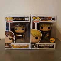 Funko Pop Frodo Baggins 444 & Armin Arlelt 1447