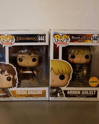 Funko Pop Frodo Baggins 444 & Armin Arlelt 1447