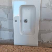 Lavabo in ceramica 100 cm – Nuovo