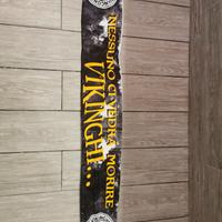 sciarpa ultras juventus viking - rarità vintage 90