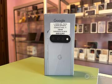 PROMO -100€ PIXEL 11 256GB NUIVO (ritiro l'usato)