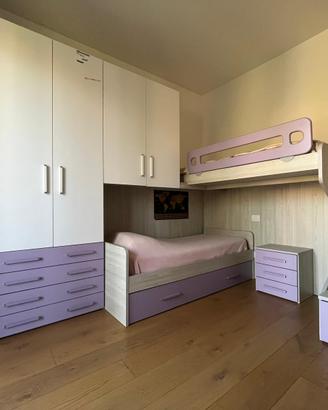 Cameretta a ponte 3 letti Mondo Convenienza Spring