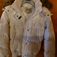 GEOX piumino corto donna bianco