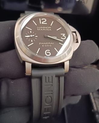 Panerai Luminor Marina 8 Day Titanio Tabacco