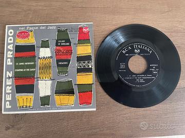 Vinile 45 giri Perez Prado Nel Paese del Jazz
