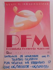 P.F.M. 2006 tour poster - ROMA