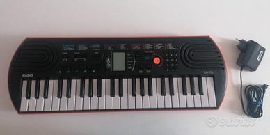 Tastiera Casio SA-76 44  Tasti Mini + Alimentatore