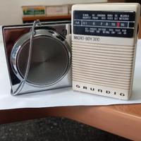 Radio Pocket Major Lady 333+Grundig Micro-Boy 300
