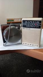 Radio Pocket Major Lady 333+Grundig Micro-Boy 300