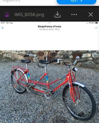 Tandem Bottecchia Carnielli come nuovo