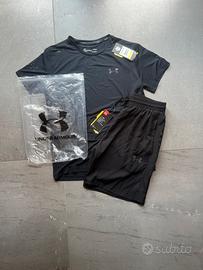 set under armour nero