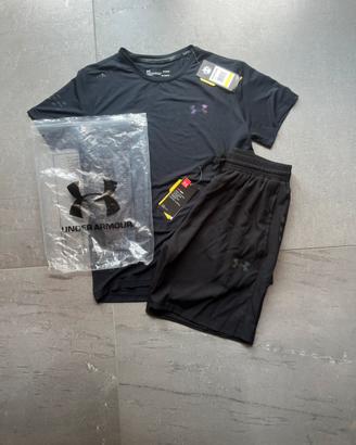 set under armour nero