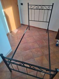 letto in ferro battuto