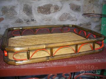 Vassoio in vimini n' 8