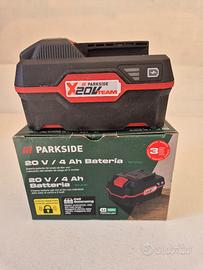 BATTERIA 4 AH  E CARICABATTERIE 