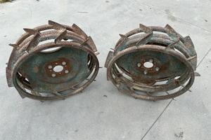 Route dentate di ferro per motocoltivatore