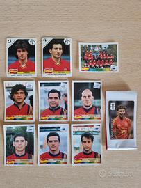 10 Figurine Panini Spagna '90 & '98 + Lamine Yamal