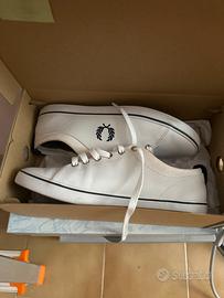 Fred perry bianco pelle n41