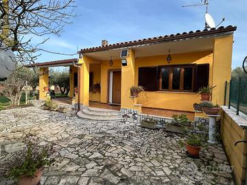 San cesareo: indipendente 90 mq con giardino