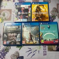 Giochi ps4 contattatemi anche per scambi0