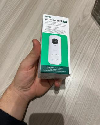 Videocitofono cablato Blink wired doorbell