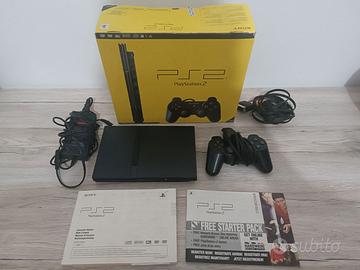 Playstation 2 ps2 consolle joystik scatoloa box