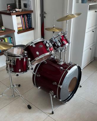 Batteria Pacific Drums CX Red Wine