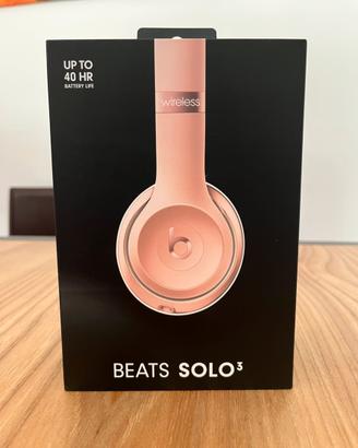 Beats Solo 3 rose gold