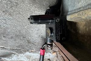 Freno sinistro trasformazione da pedale