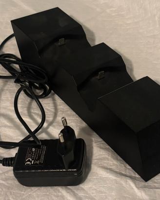 Caricatore doppio per joystick PS4
