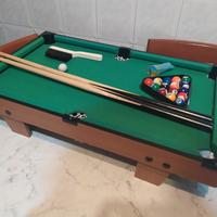 tavolo da biliardo in miniatura 