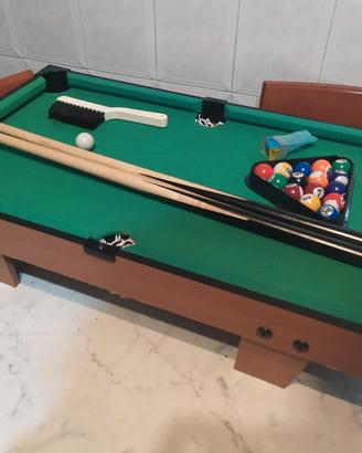tavolo da biliardo in miniatura 