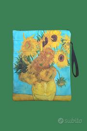 Portalibro Vaso con quindici girasoli" di Vincent 