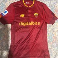 MAGLIA  AS ROMA 2022-23 Pellegrini autografata M