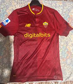 MAGLIA  AS ROMA 2022-23 Pellegrini autografata M