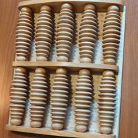 Rullo in legno per massaggio piedi