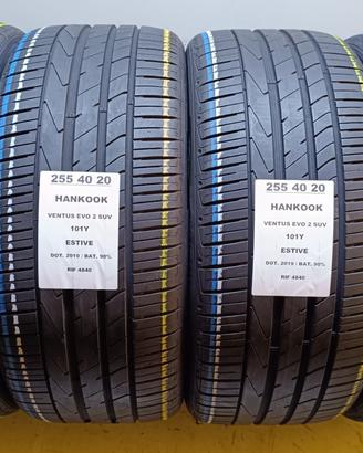 4 GOMME 255 40 20 HANKOOK RIF4840