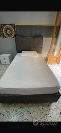 letto a una piazza e mezza.