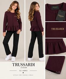 Giacca Trussardi Junior 12 anni nuova